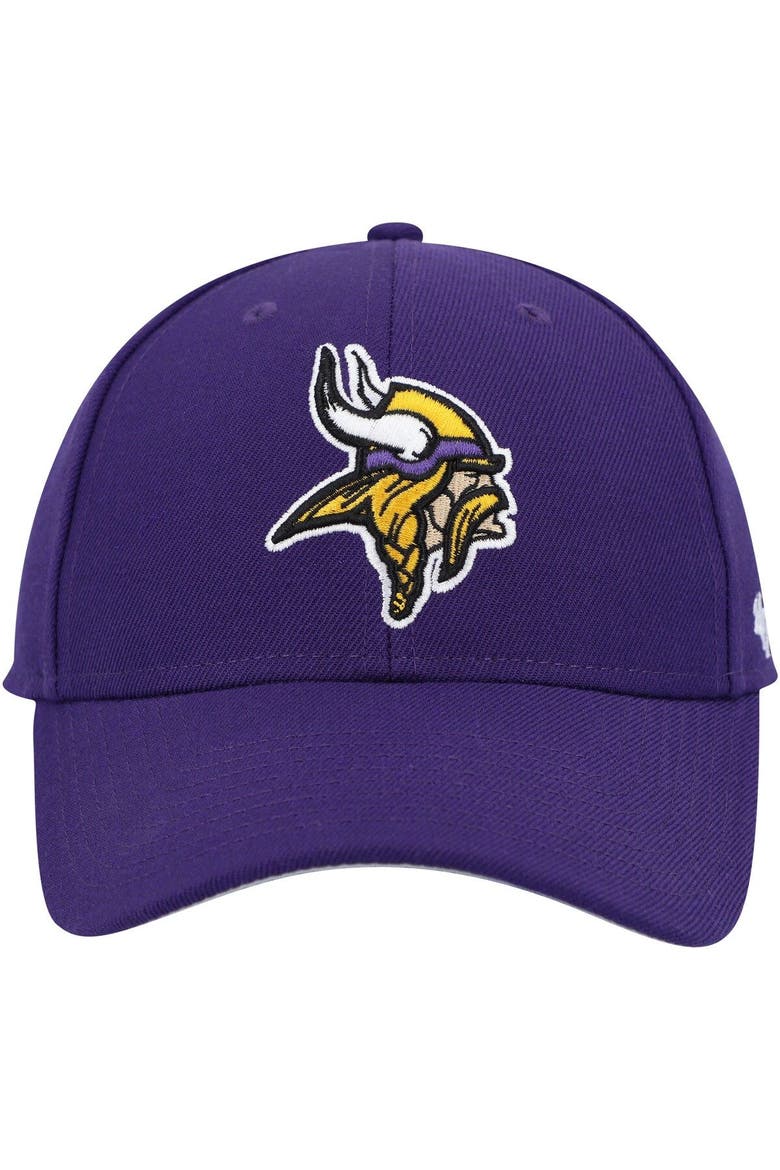 Men's '47 Purple Minnesota Vikings MVP Adjustable Hat, Alternate, color, Purple