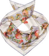 Elizabetta Melograno - Hand Rolled Silk Foulard for Women