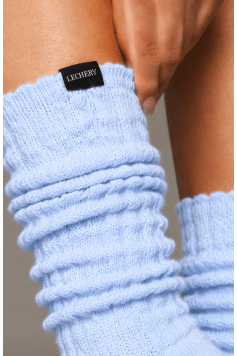 3 Pairs of Scrunch Socks, Alternate, color, Powder Blue