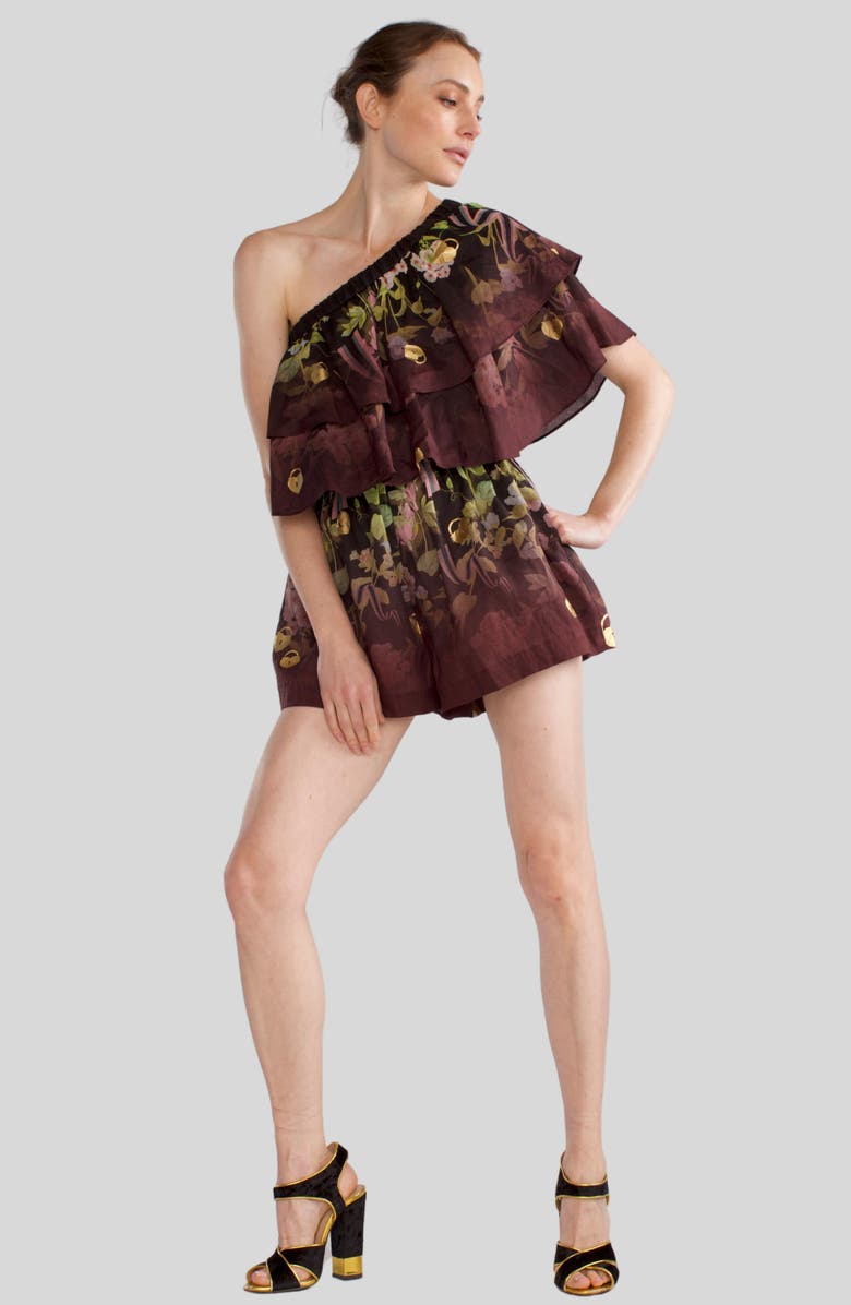 Cynthia Rowley Dawn Romper, Alternate, color, 