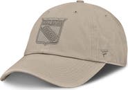 FANATICS Men's Fanatics Tan New York Rangers Authentic Pro Road Adjustable Hat