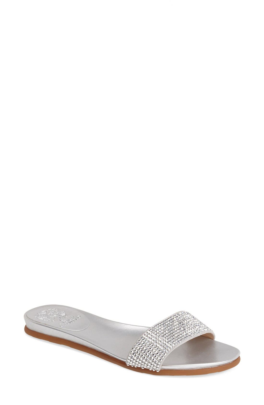 Vince Camuto 'Endilla' Crystal Slide Sandal, Main, color, 