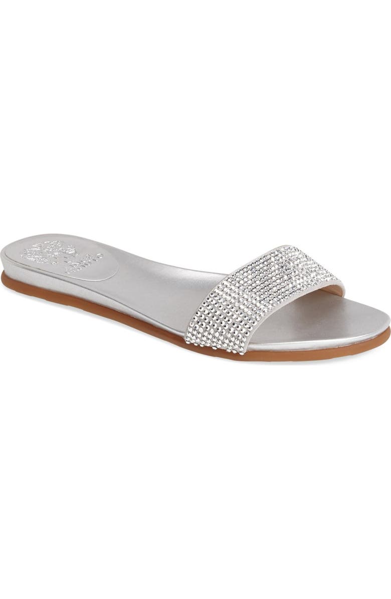Vince Camuto 'Endilla' Crystal Slide Sandal, Main, color,
