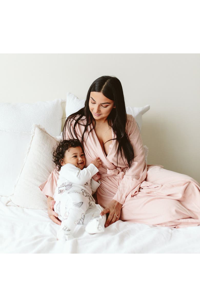 goumikids Goumi You
ll Live In Mom Robe, Alternate, color, Rose