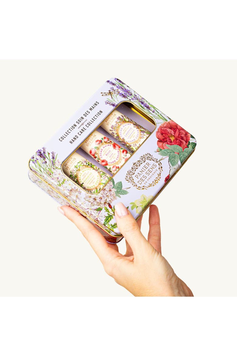 Three Hand Creams Set in a Tin Box, Alternate, color, None