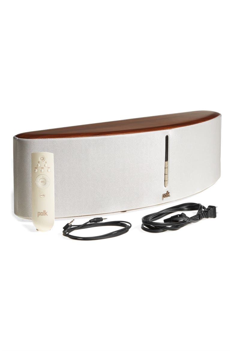 'Woodbourne' Wireless Speaker, Alternate, color, MAHOGANY WHITE