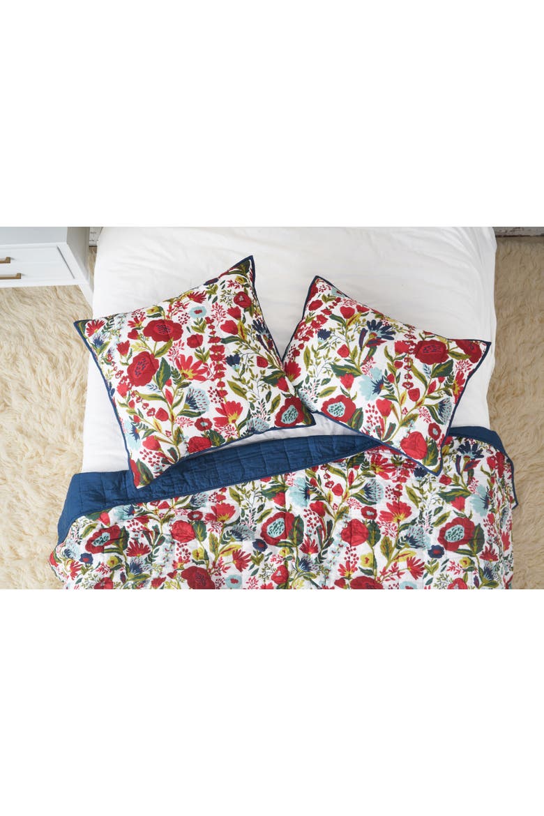 Bella Winter Bedding Single Quilt, Alternate, color, Red