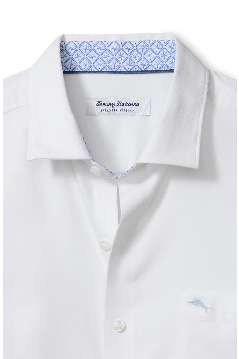 Sarasota Stretch Ventura Coast IslandZone® Button-Up Shirt, Alternate, color, WHITE