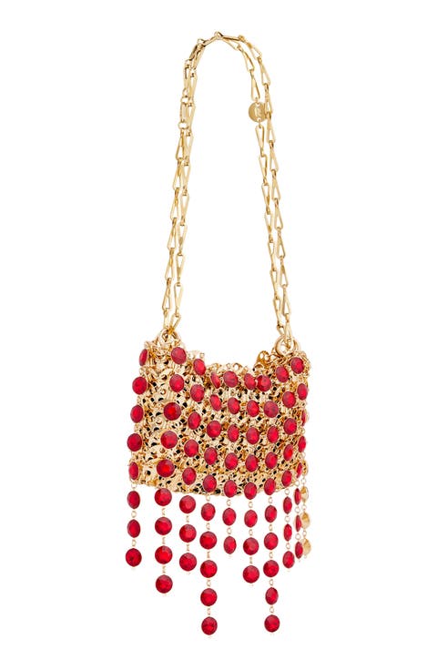 Small 1969 Crystal Embellished Shoulder Bag