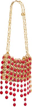 Rabanne Small 1969 Crystal Embellished Shoulder Bag