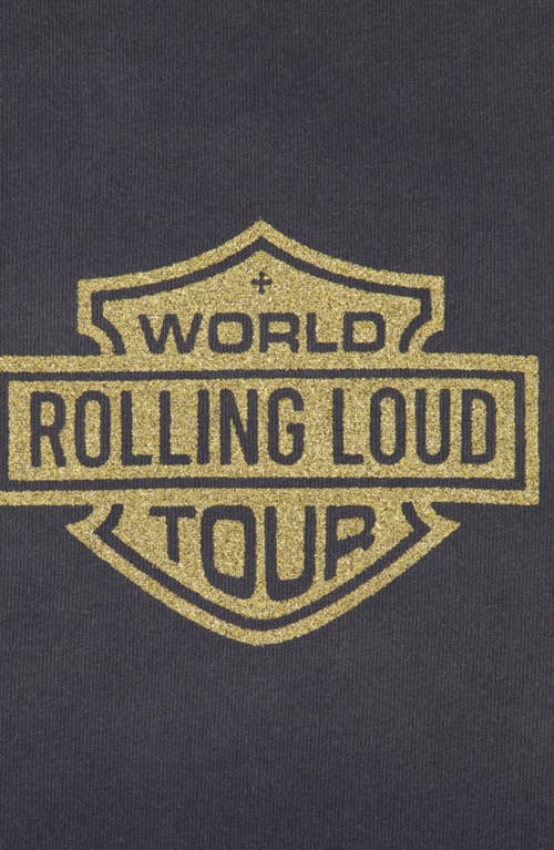Rolling Loud Loud Crew Graphic T-shirt In Black