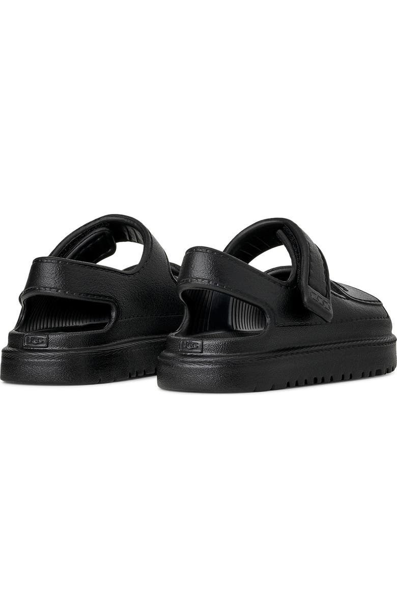 UGG<sup>®</sup> Kids' GoldenGlow Water Friendly Sandal, Alternate, color, Black