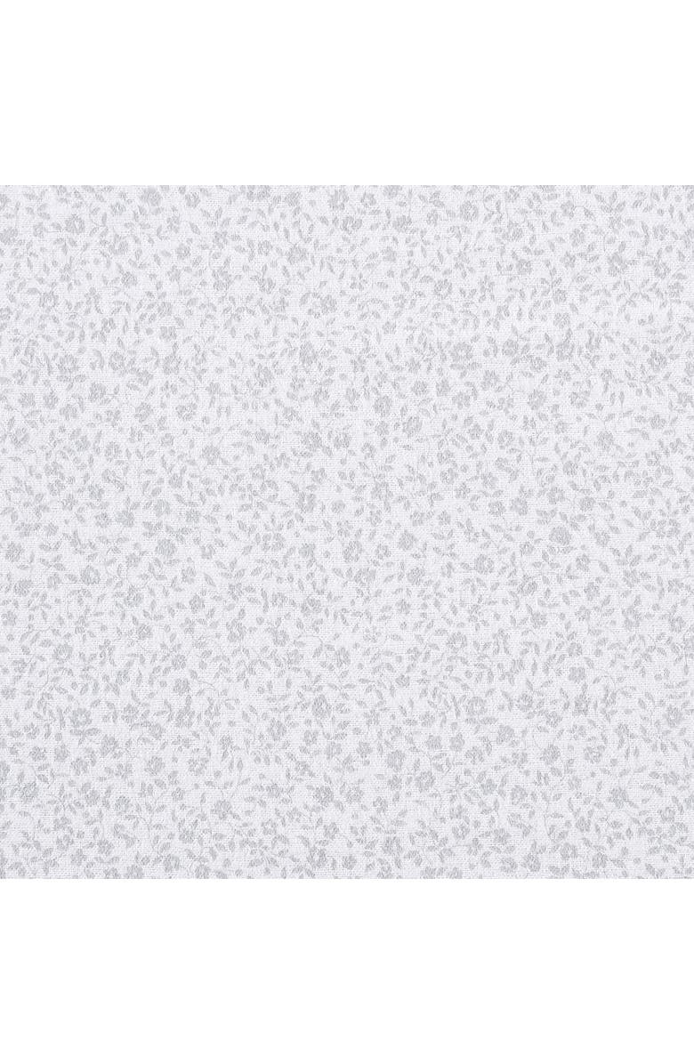 Laura Ashley Chelsea Vine Cotton Flannel Sheet Set, Alternate, color, Light Pastel Grey