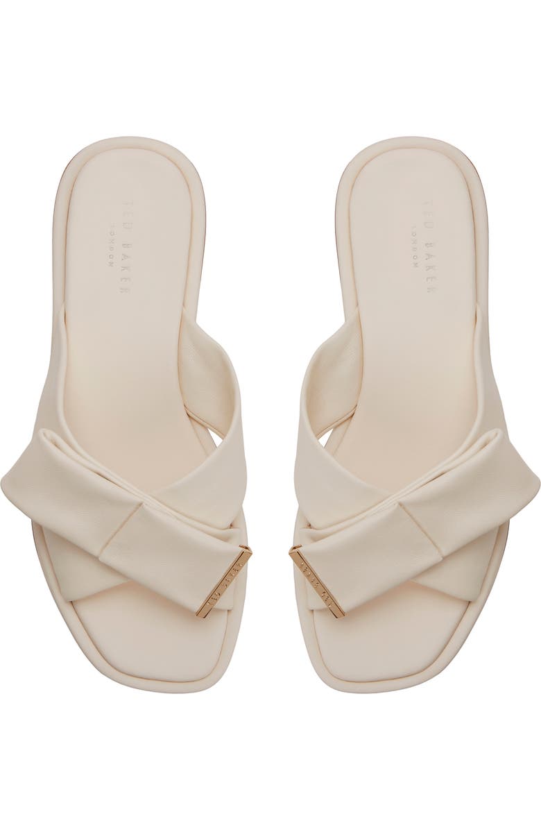 Ted Baker Spencer Slide Sandal, Alternate, color, White/ Bone