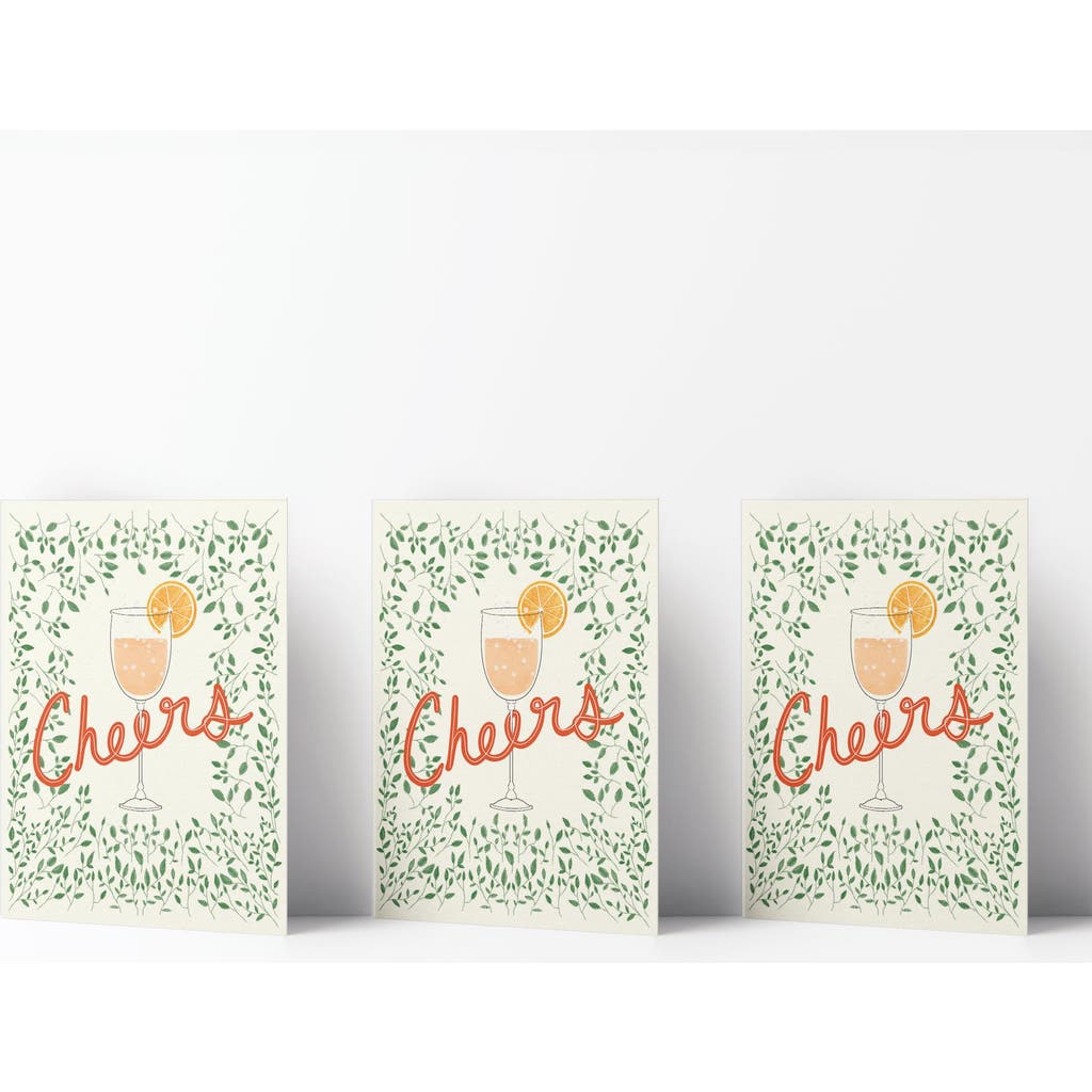 Ramus & Co Wedding Greeting Card Pack (3ct) "Cheers" in Multi-Pack at Nordstrom