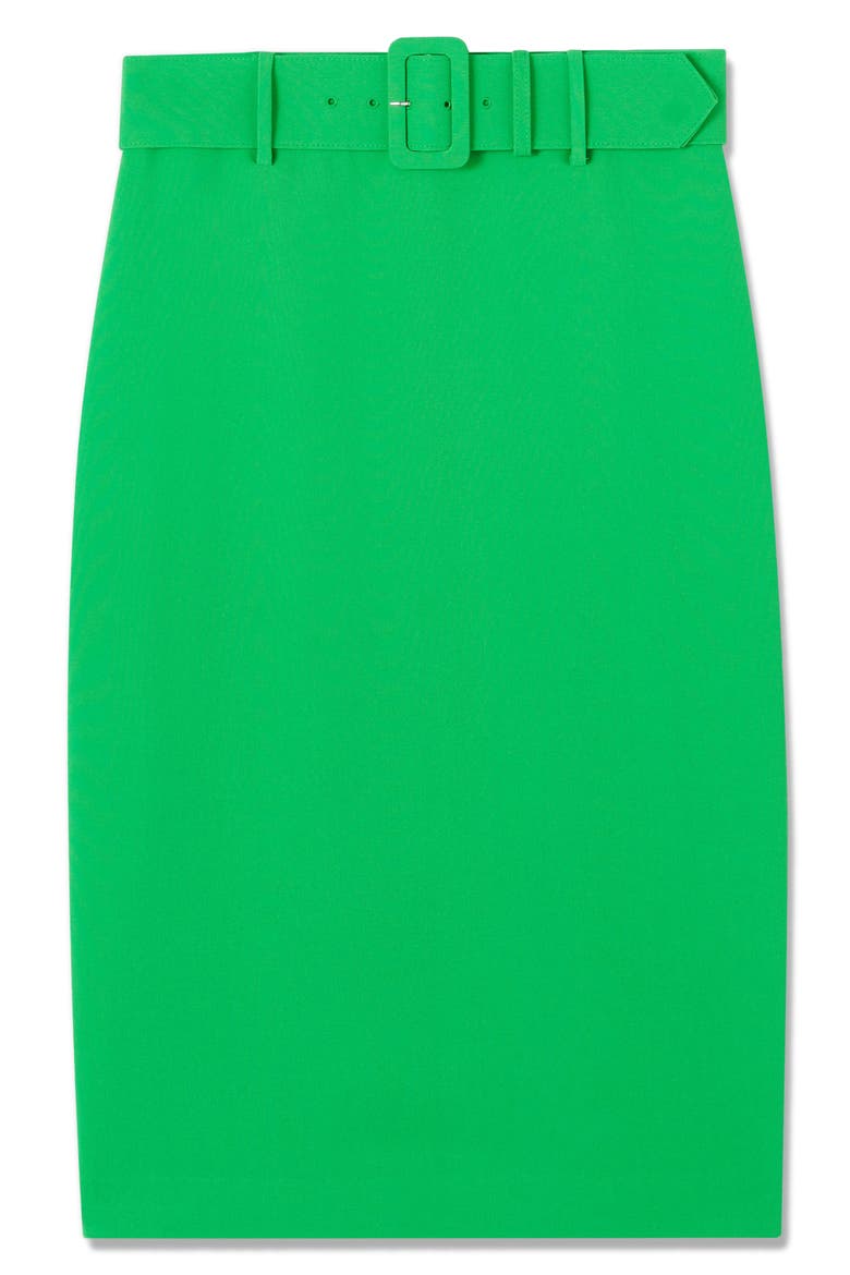 Tabitha Pencil Skirt, Alternate, color, GREEN