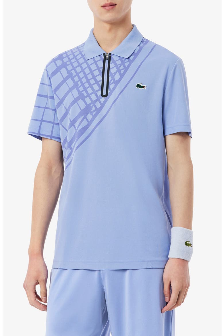 Half Zip Polo, Main, color, DELPHINIUM