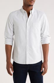 14th & Union Stripe Cotton Oxford Button-Down Shirt