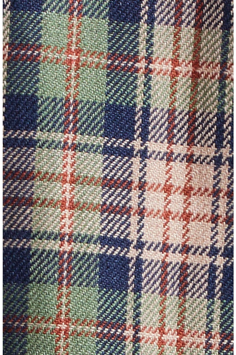 Lumber Check Wool & Linen Button-Up Shirt (Men) | Nordstrom