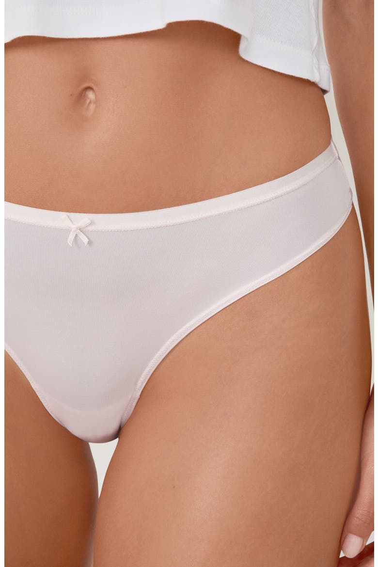 Jack Set of 5 Microfiber Thongs, Alternate, color, MULTICOLOR