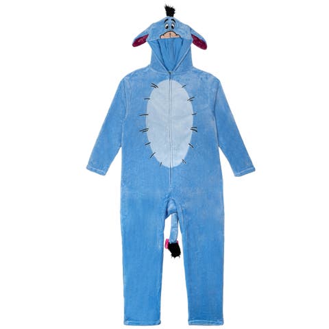 Winnie the Pooh Cosplay Hooded One Piece Pajamas