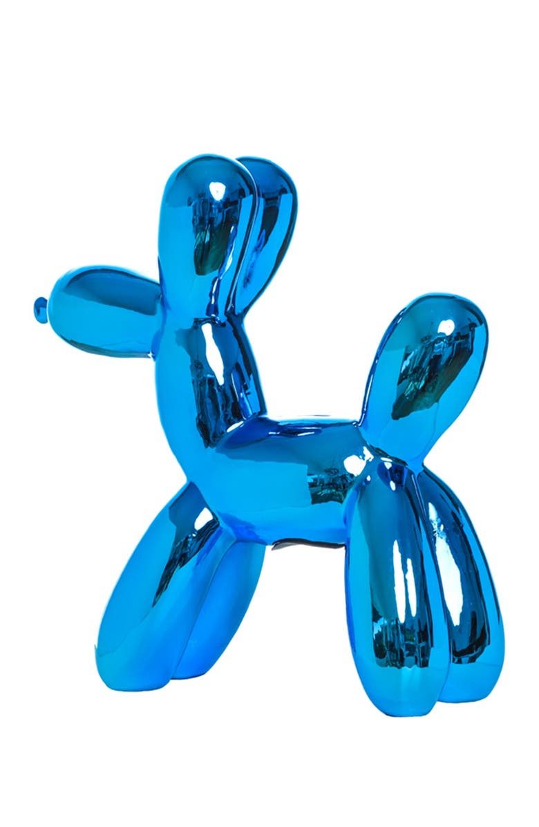 INTERIOR ILLUSIONS Plus Royal Blue Balloon Dog Bank, Alternate, color, Royal Blue