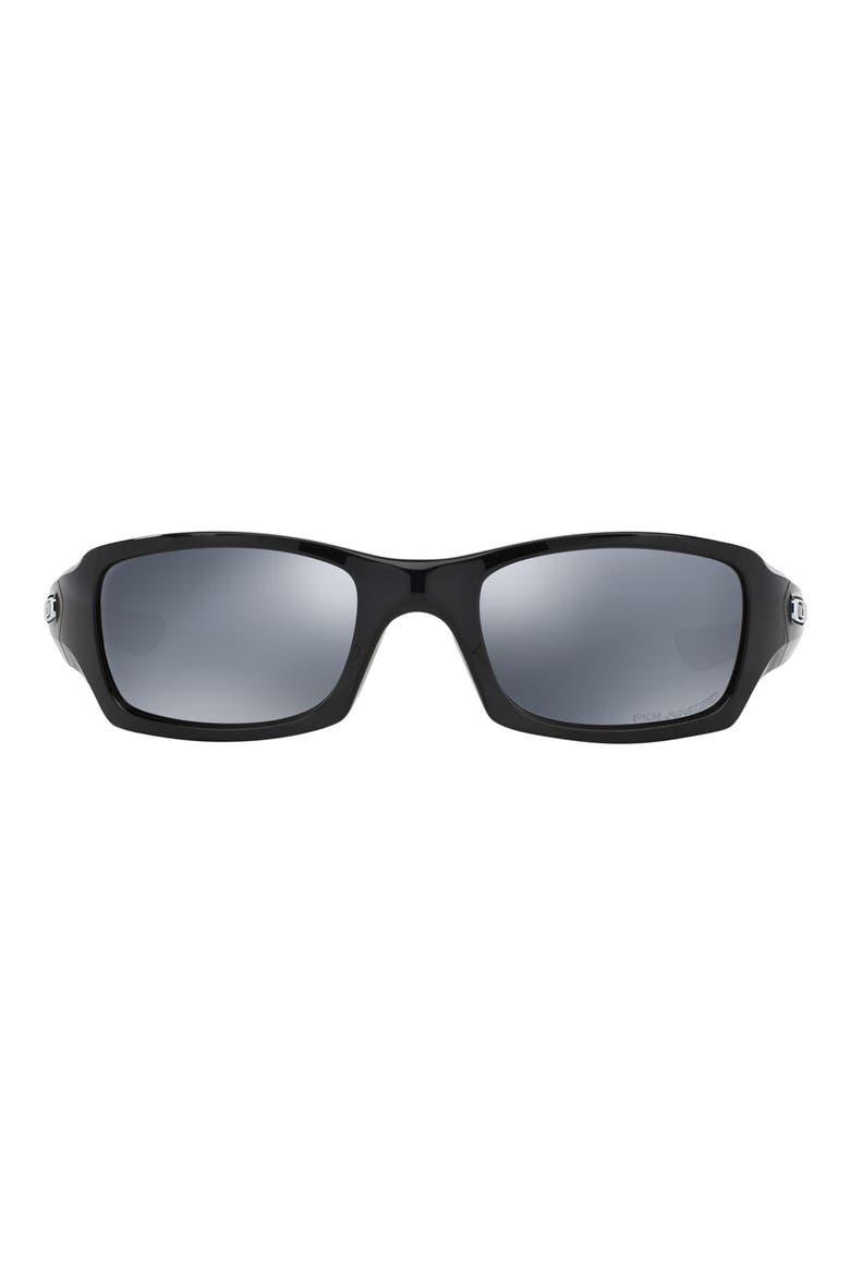 'Fives Squared' 54mm Polarized Sunglasses, Alternate, color, POLISHED BLACK/BLACK IRIDIUM