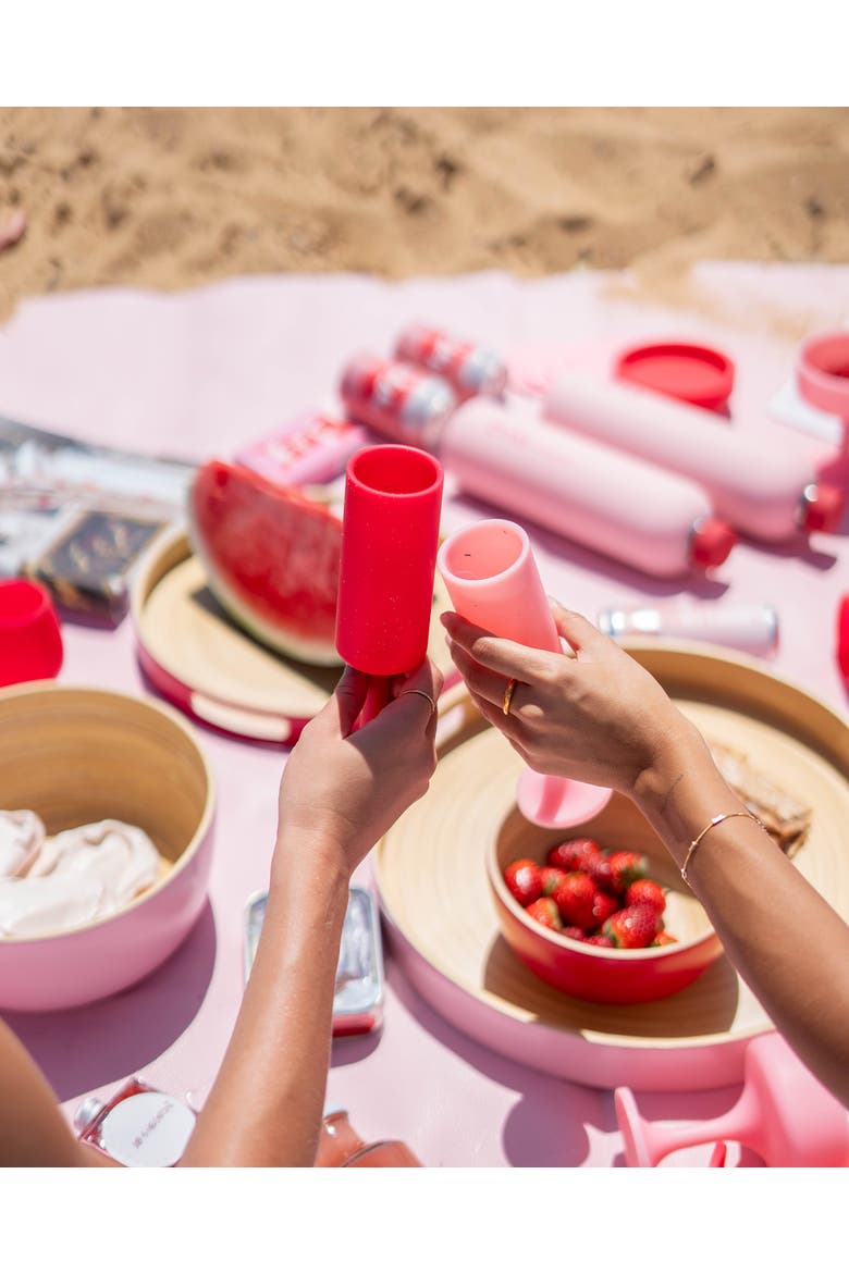 Mecc | Unbreakable Cocktail Glasses, Alternate, color, Cherry + Blush