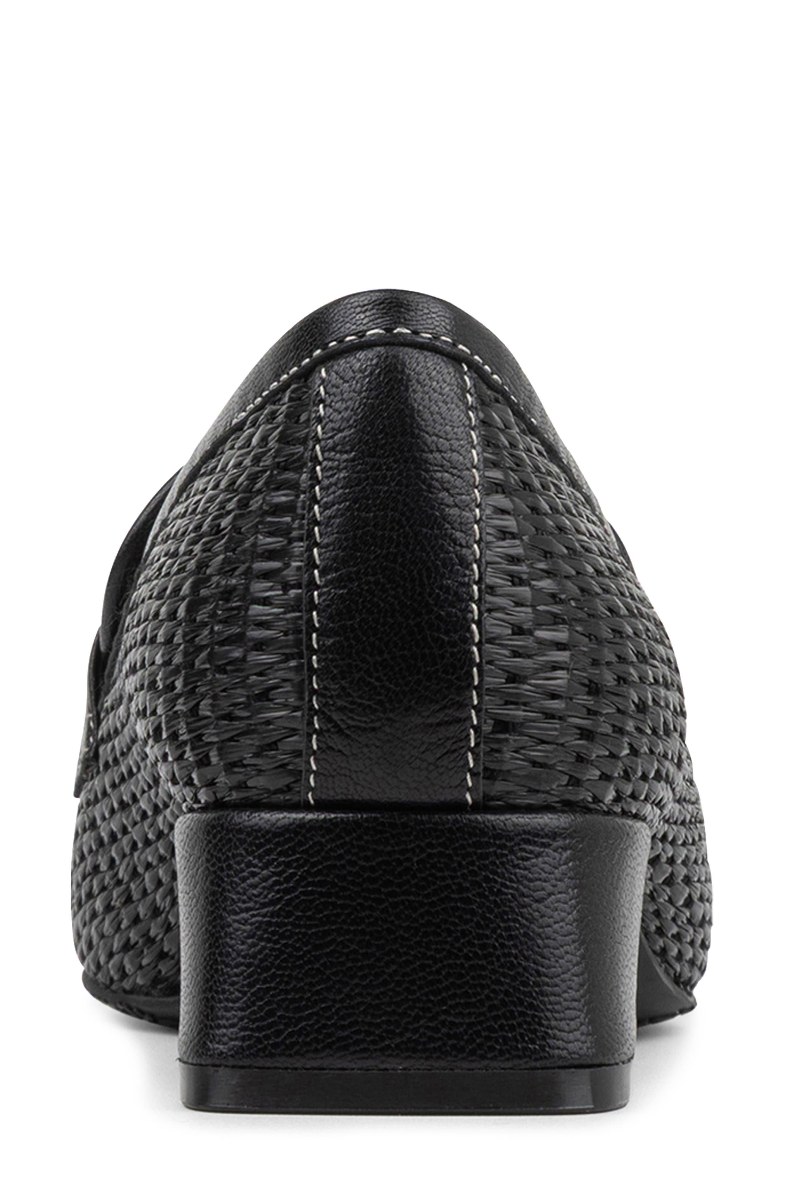 Donald Pliner Penny Loafer Pump, Alternate, color, Black