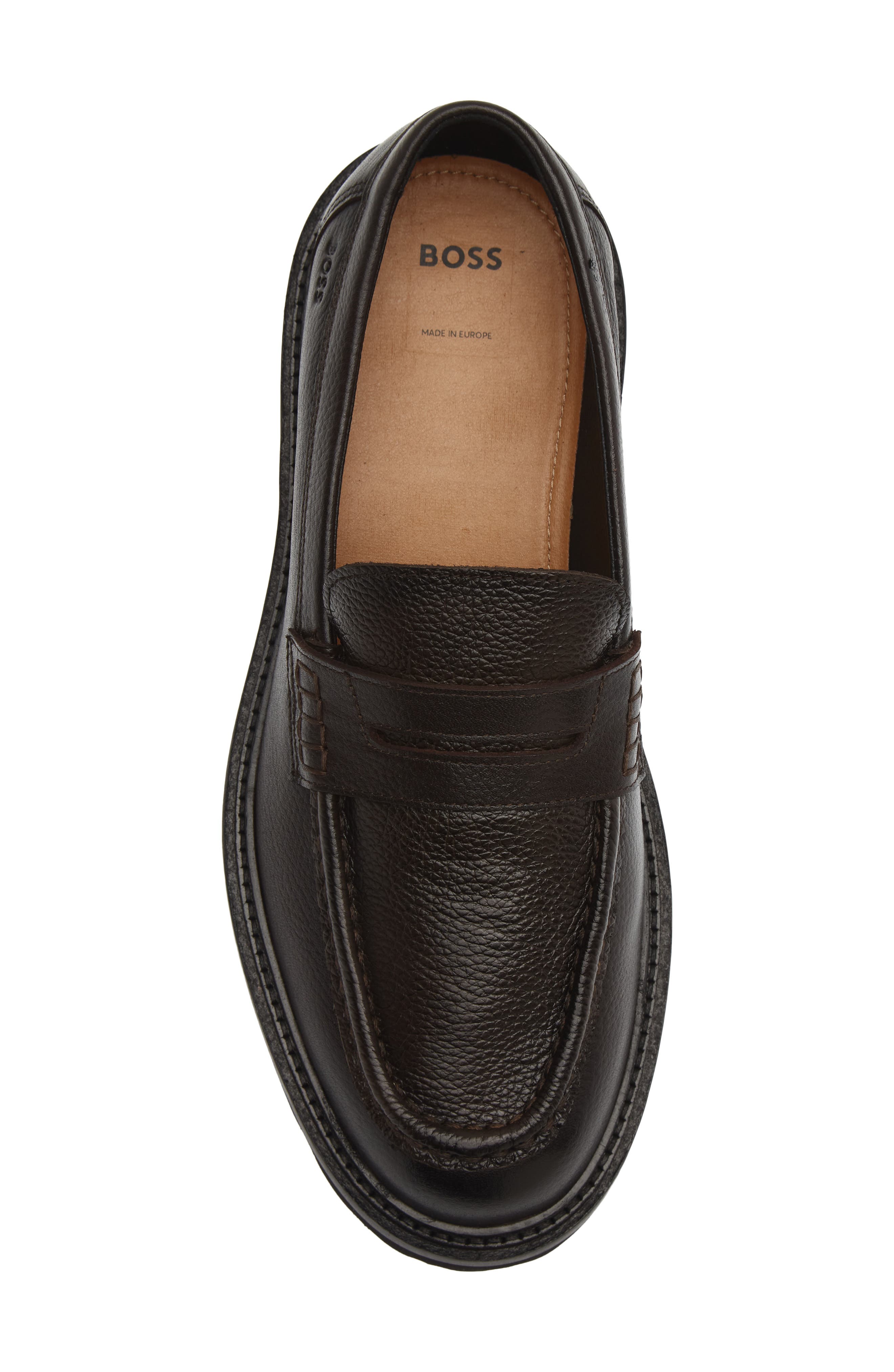 Julyo Penny Loafer, Alternate, color, DARK BROWN