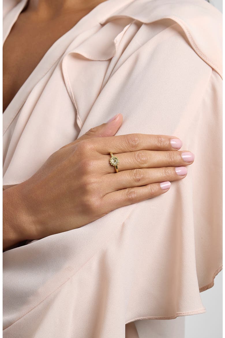 Mary Medallion Ring, Alternate, color, GOLD