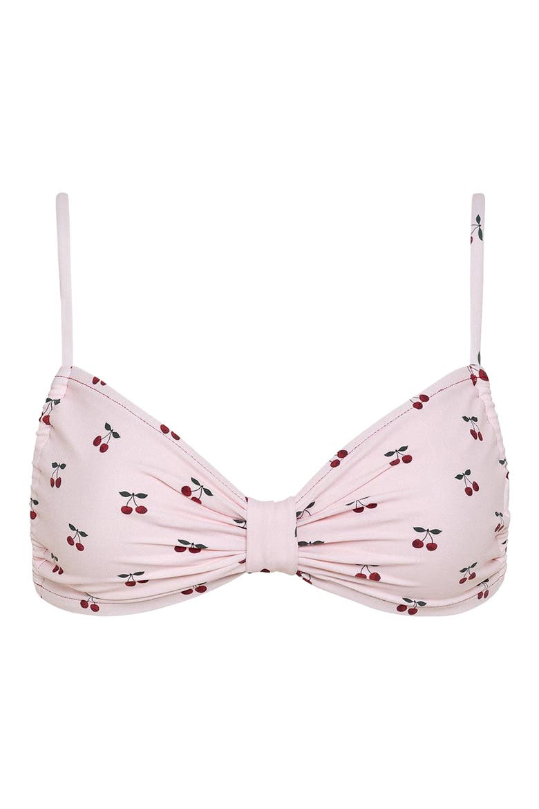 Devin Bikini Top, Alternate, color, CHERRIES