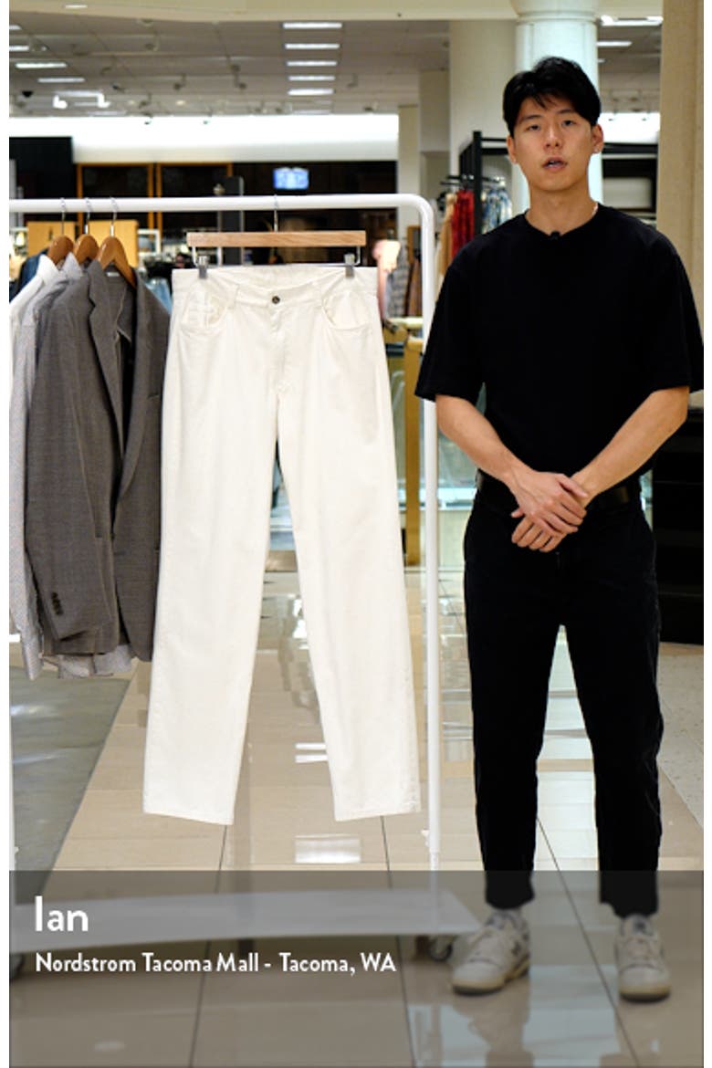 Charleston Khakis Five-Pocket Stretch Denim Pants video