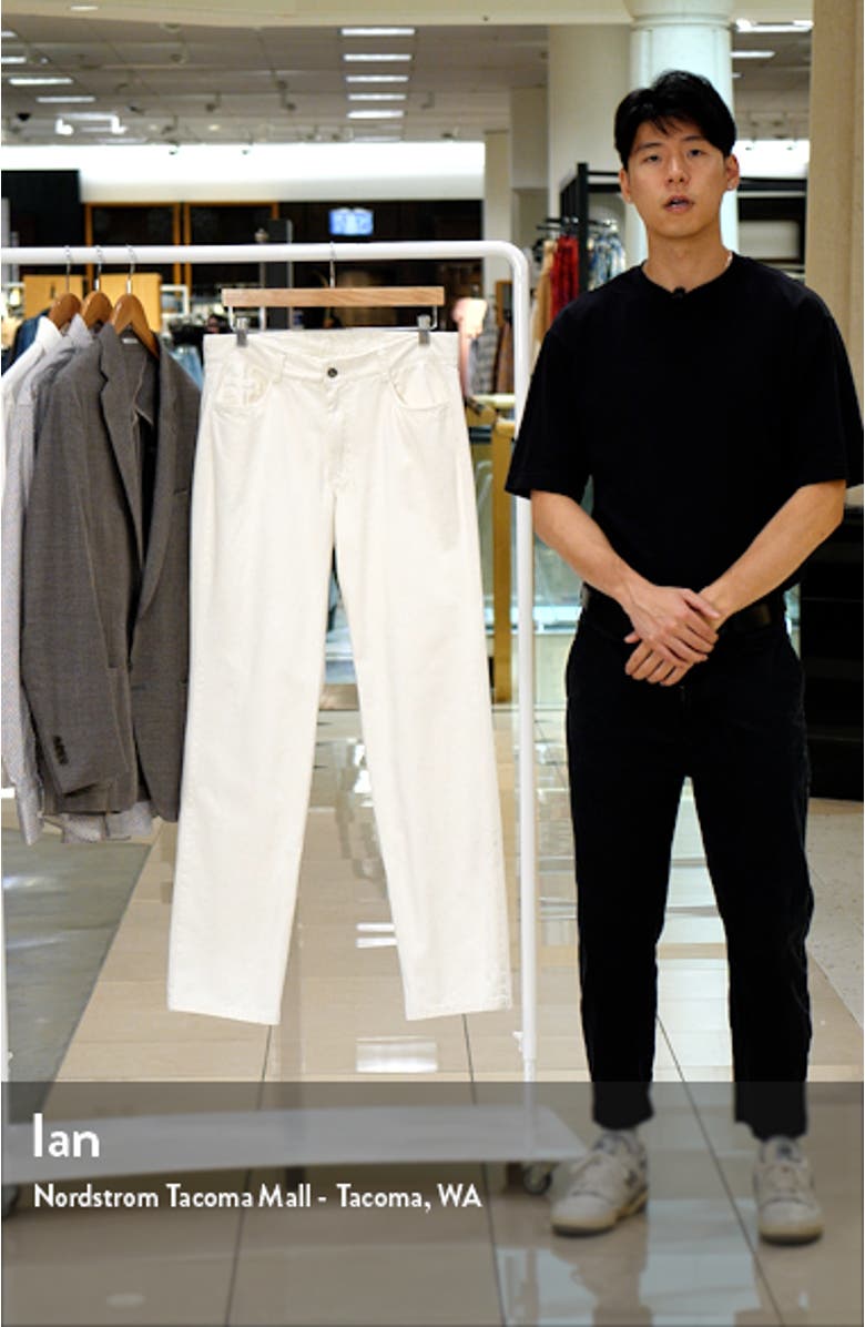 Charleston Khakis Five-Pocket Stretch Denim Pants, sales video thumbnail