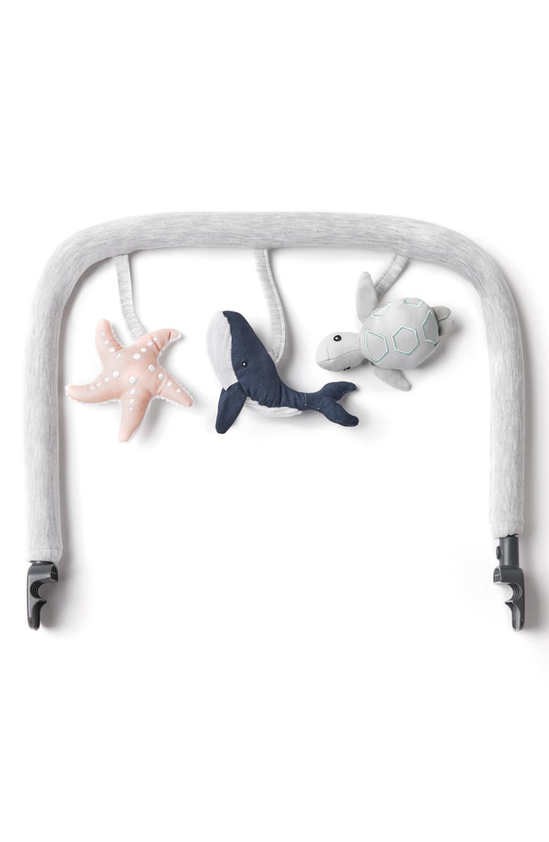 ERGObaby Evolve Bouncer Ocean Wonders Toy Bar, Main, color, Blue