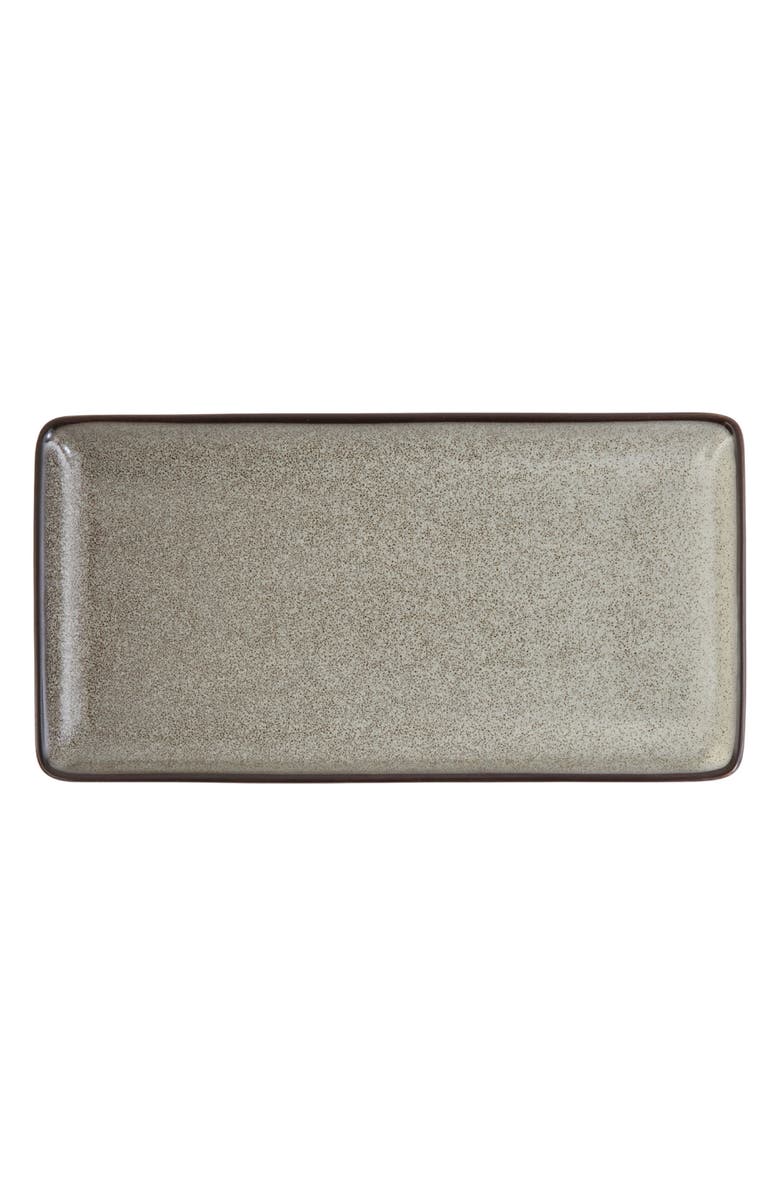 Fortessa Ston Rectangular Tray, Main, color, Mist