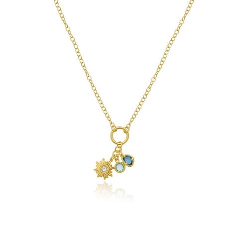 Sunflower Charm Necklace