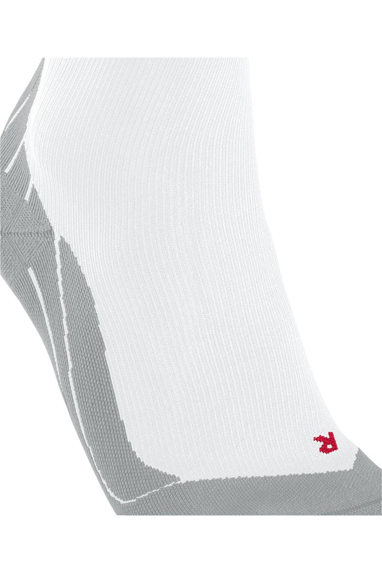 RU Compression Energy Running Socks, Alternate, color, White, W2