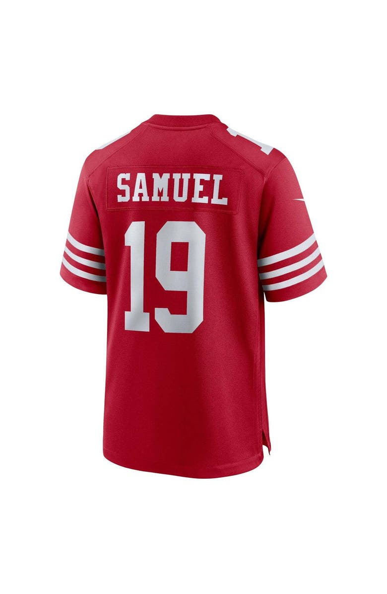 Nike Men's Nike Deebo Samuel Scarlet San Francisco 49ers Player Game Jersey, Alternate, color, 