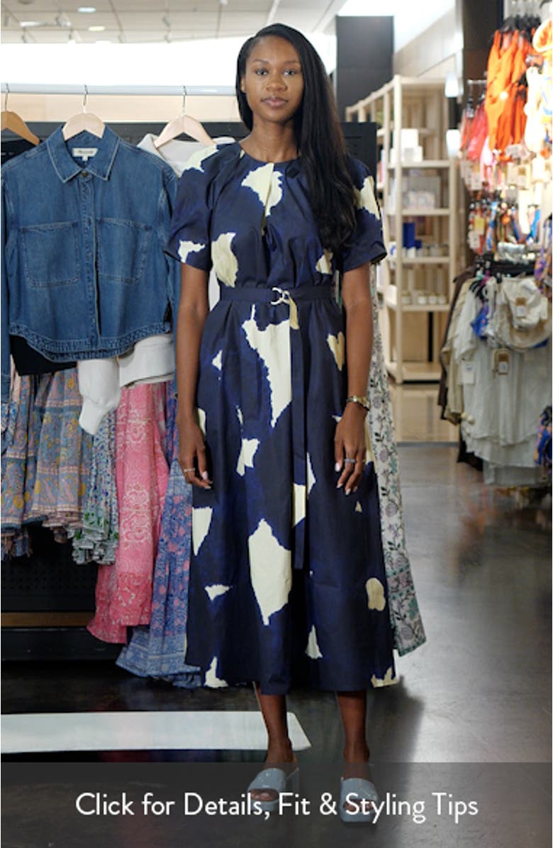 Juhlinta Kehaukka Puff Sleeve Cotton Maxi Dress, sales video thumbnail