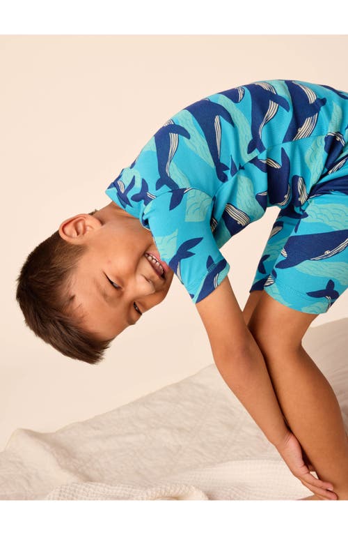 Tea Collection In Your Dreams Pajama Set 2.0 In Humpback Whales
