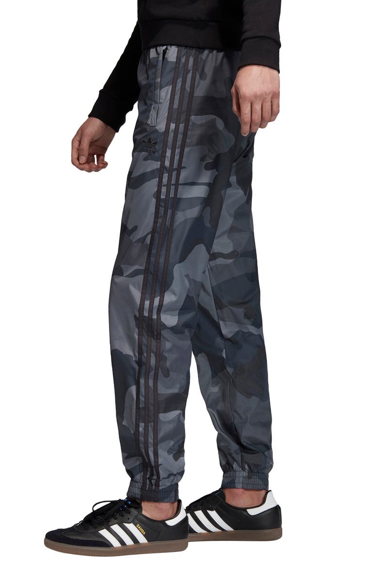 Camo Woven Track Pants, Alternate, color, MULTICOLOR