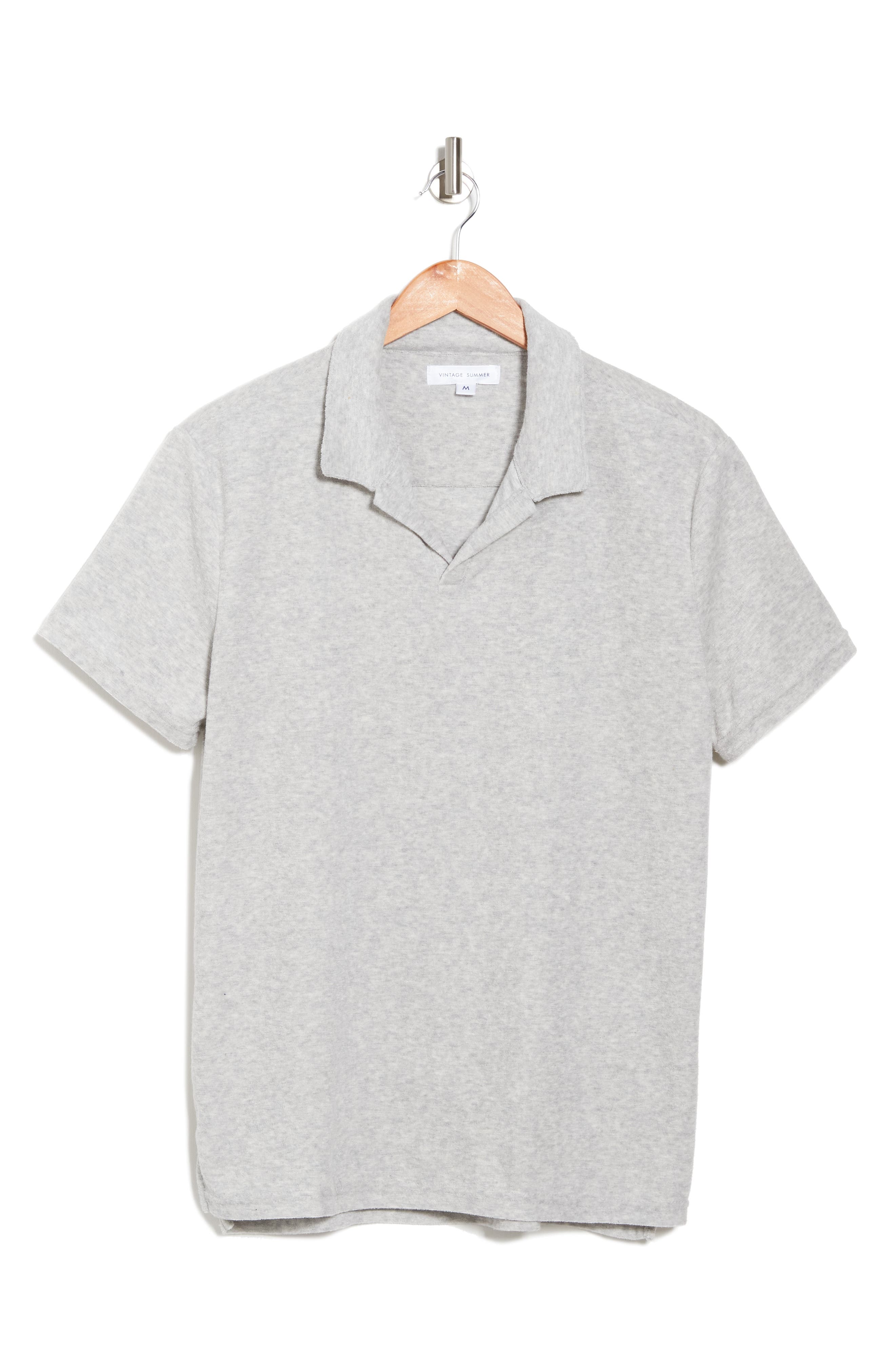 Vintage Summer Solid Terry Cloth Polo (Men) | Nordstromrack