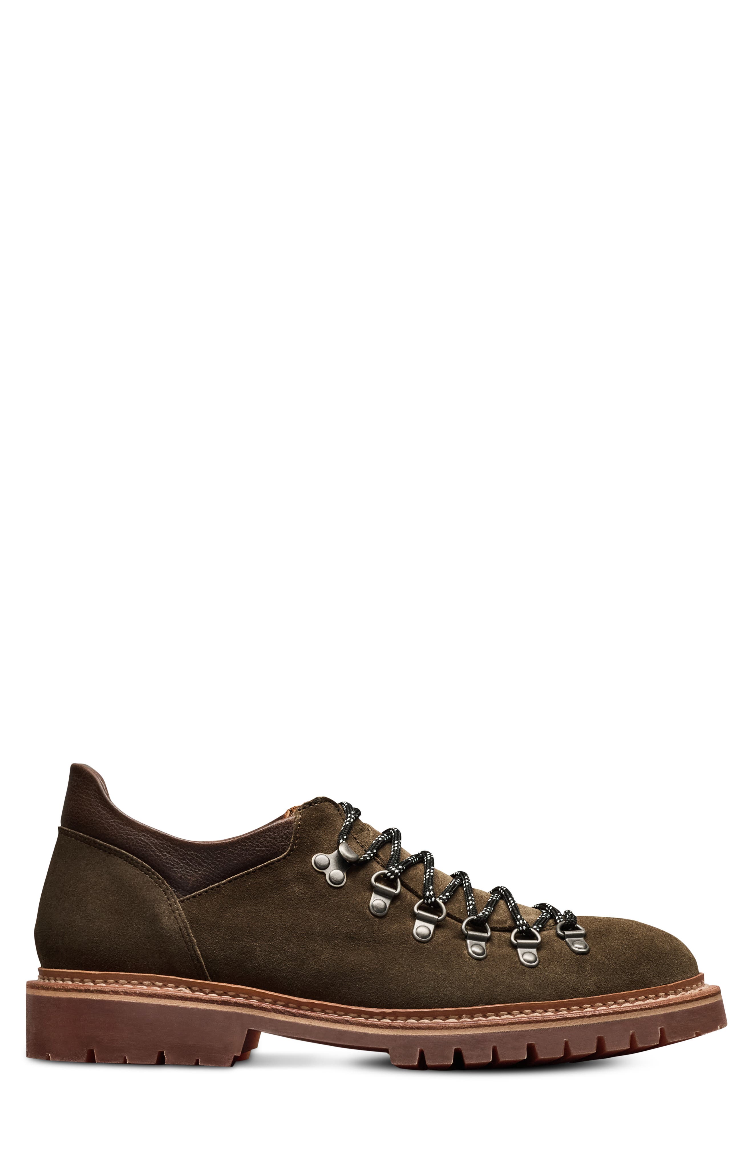 Tahoe Water Repellent Plain Toe Oxford, Alternate, color, DARK OLIVE