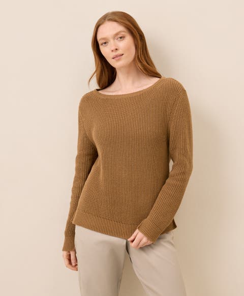 Luxe Knit Boatneck Sweater
