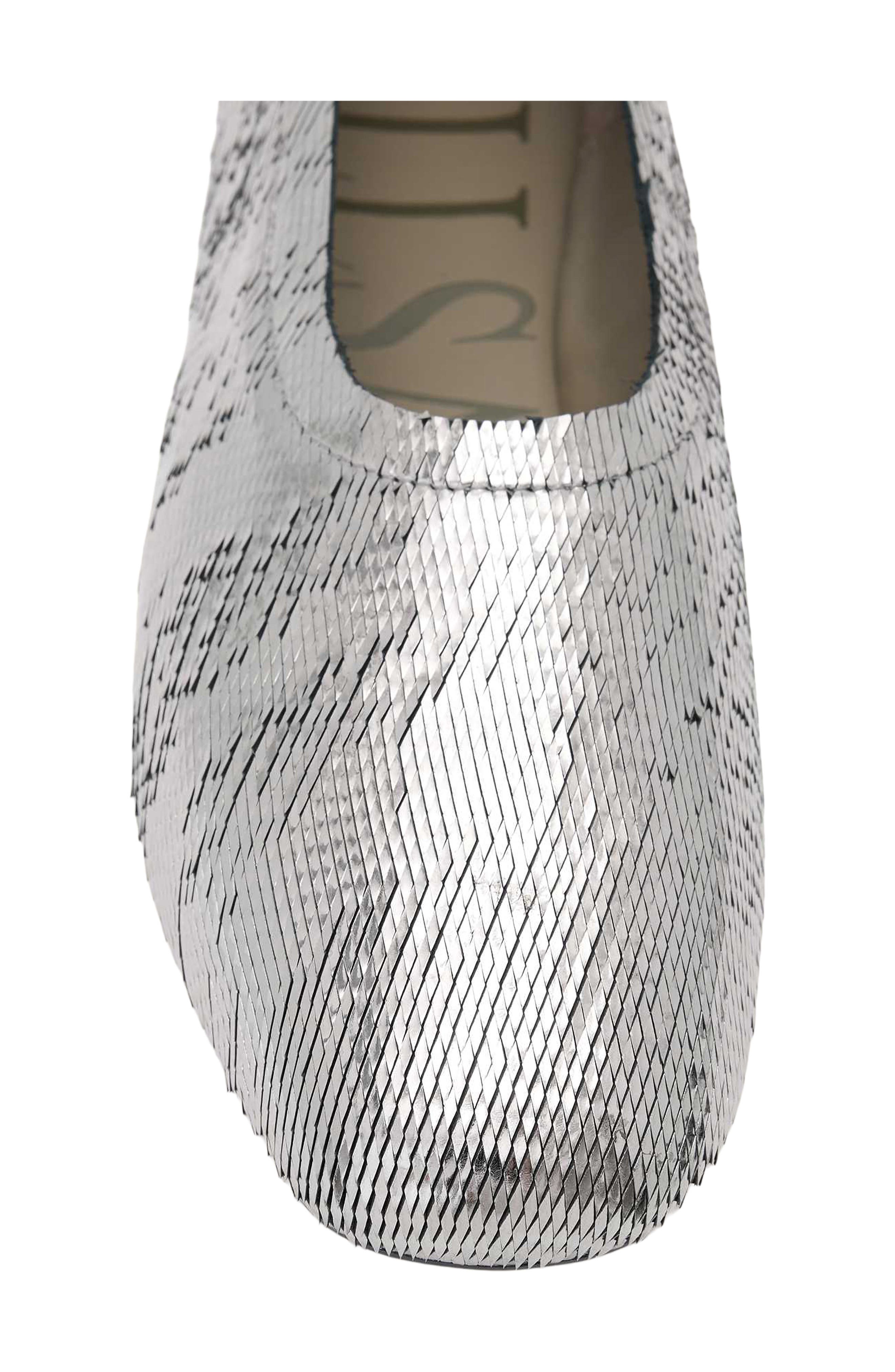 AllSaints Hailee Flat, Alternate, color, Gunmetal Grey