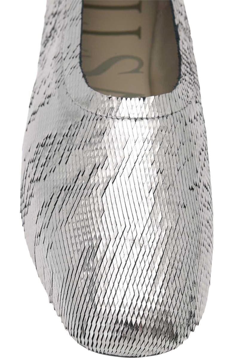 AllSaints Hailee Flat, Alternate, color, Gunmetal Grey