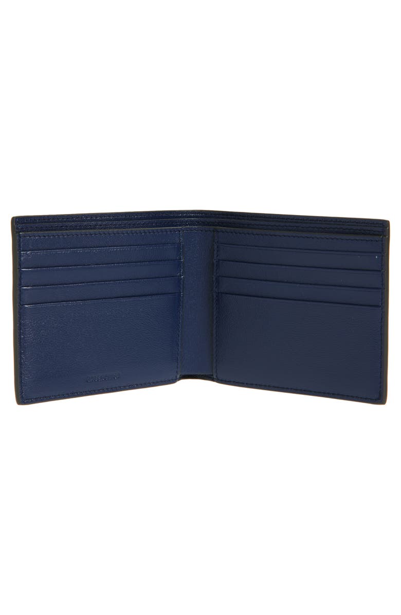 Balenciaga Leather Bifold Wallet, Alternate, color, 