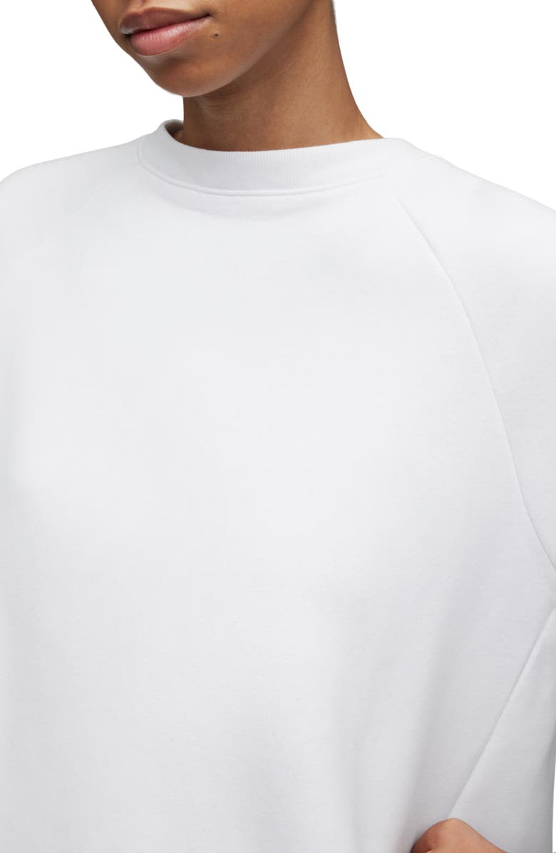 AllSaints Lee Lace Trim Sweatshirt, Alternate, color, 