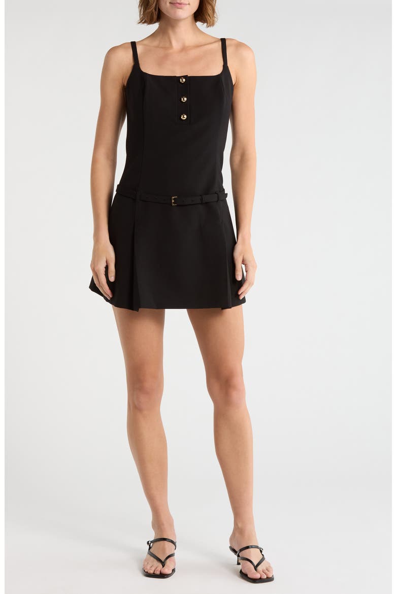 The Mod Minidress, Main, color, BLACK